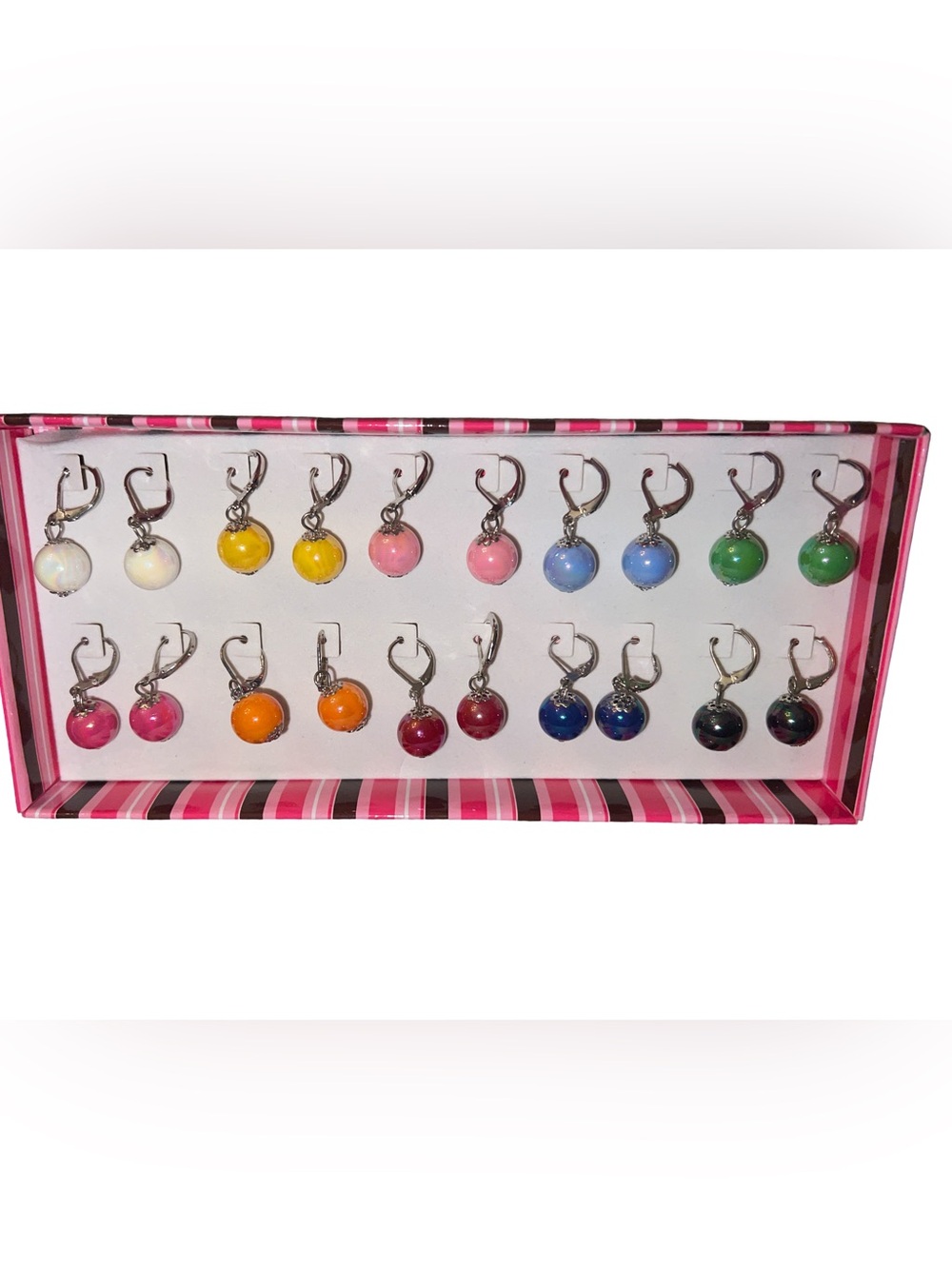 Garold Miller Set of 10 Pearl Leverback Earrings Friends Collection